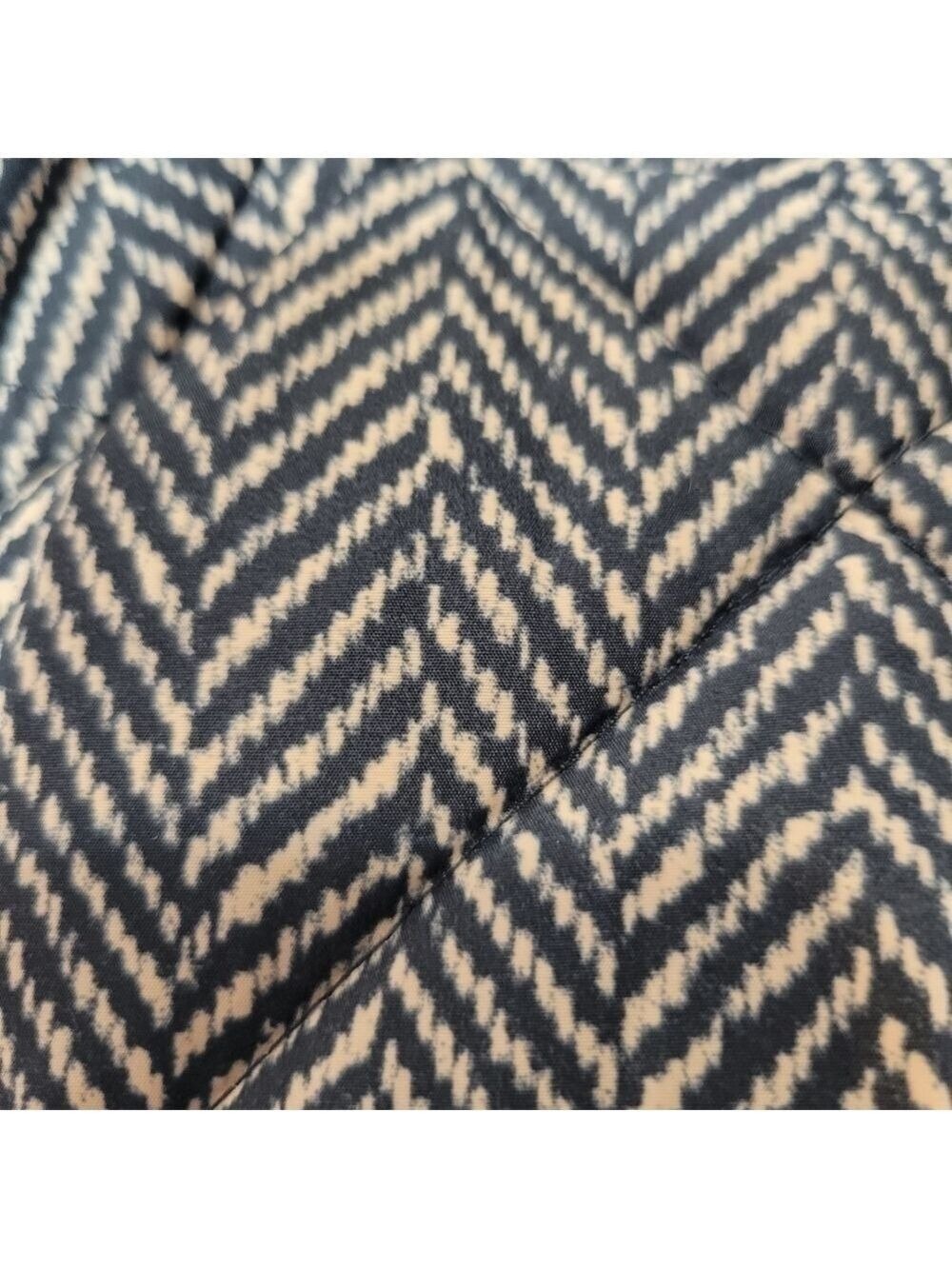 J. Crew Herringbone Zip Up Quilted Classic Vest Women's Size XSmall - Picture 12 of 16